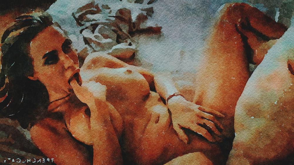 25P Erotic Digital Watercolor 9