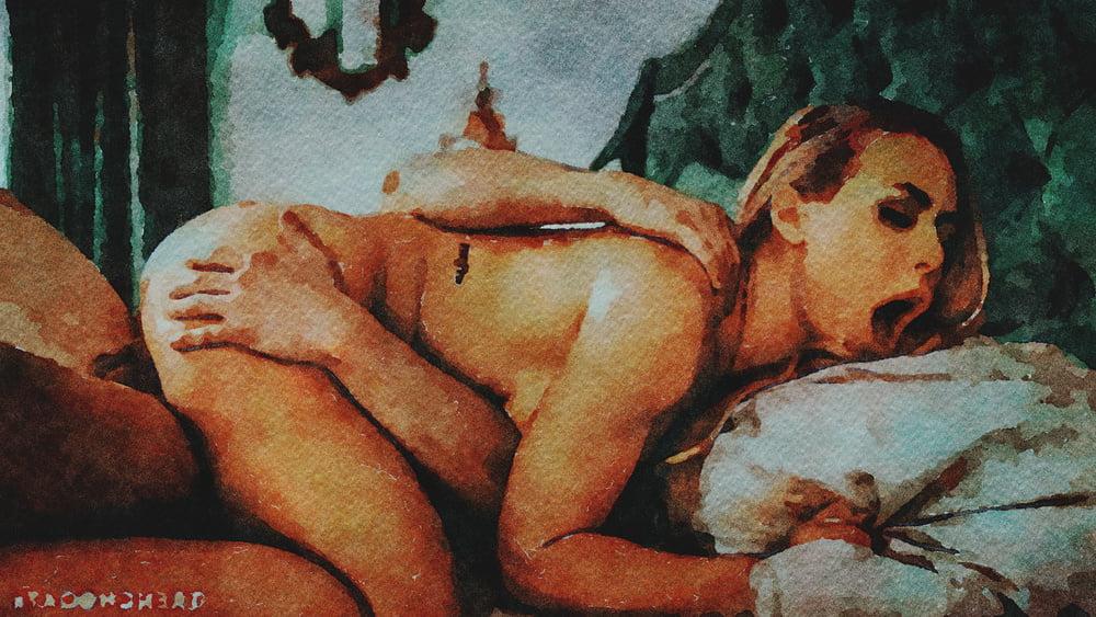 25P Erotic Digital Watercolor 9