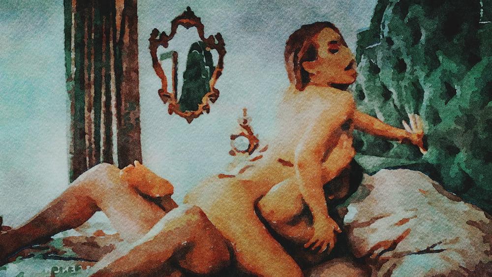 25P Erotic Digital Watercolor 9