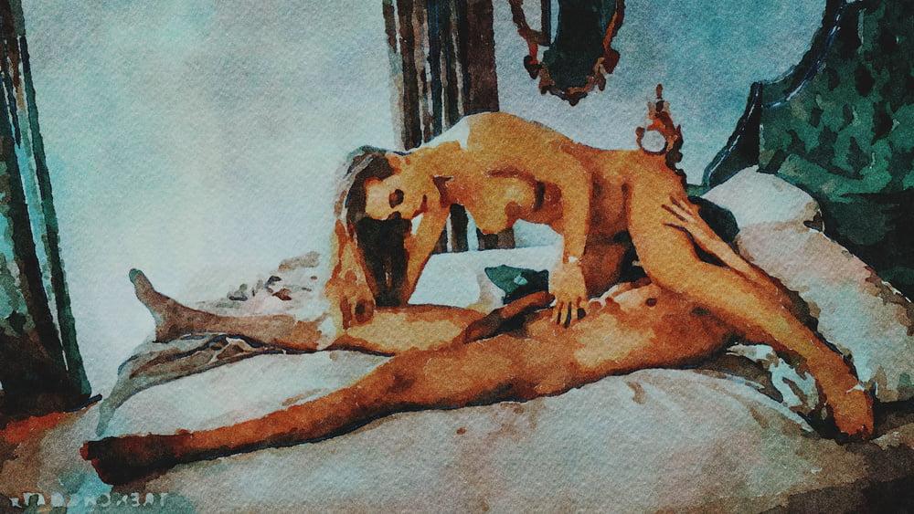 25P Erotic Digital Watercolor 9