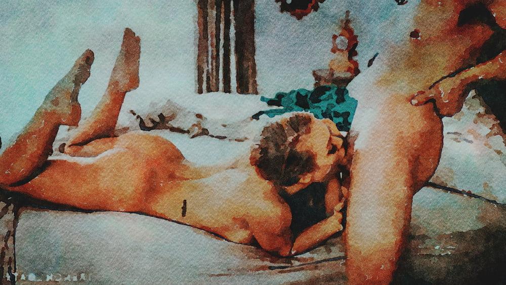 25P Erotic Digital Watercolor 9