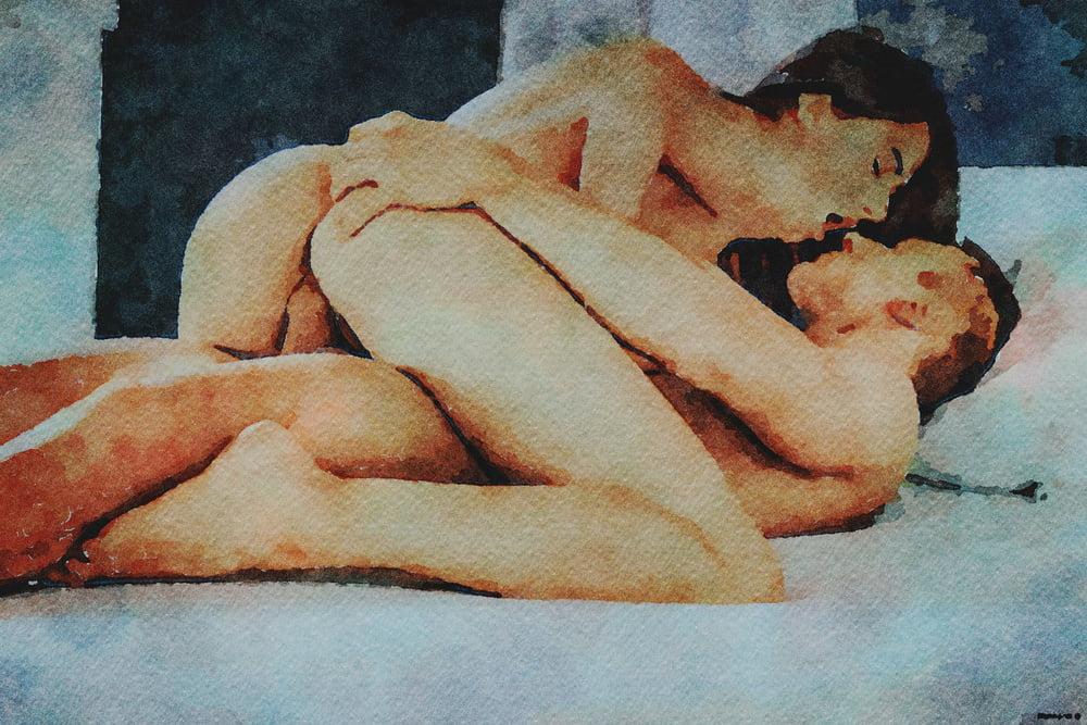 25P Erotic Digital Watercolor 2