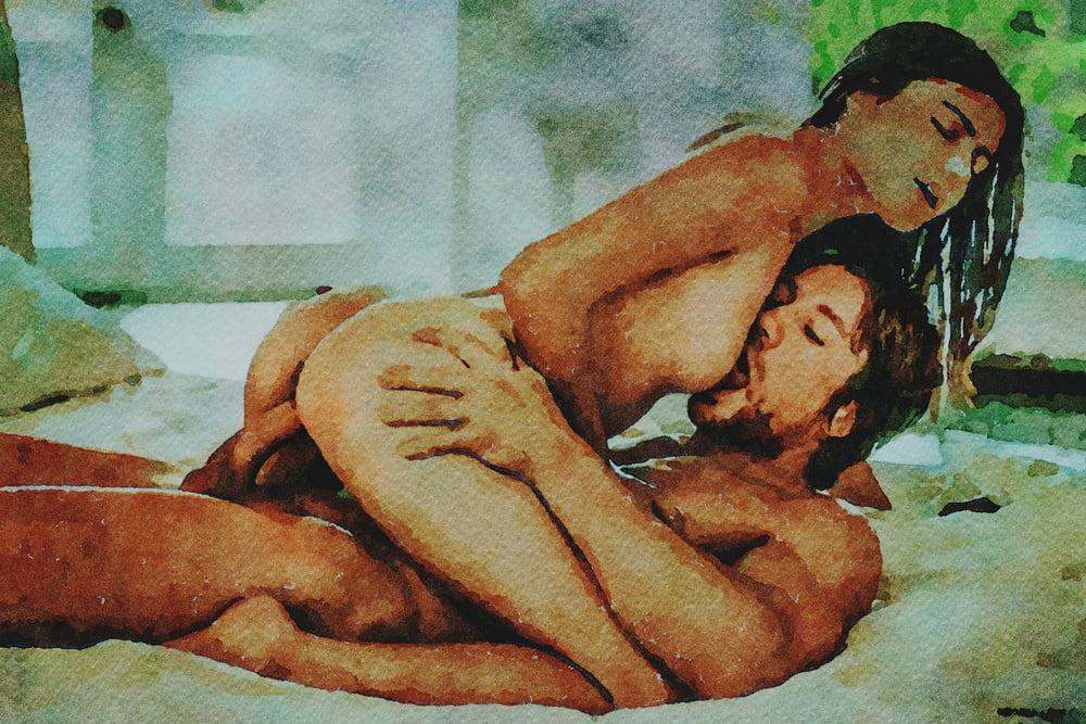25P Erotic Digital Watercolor 2