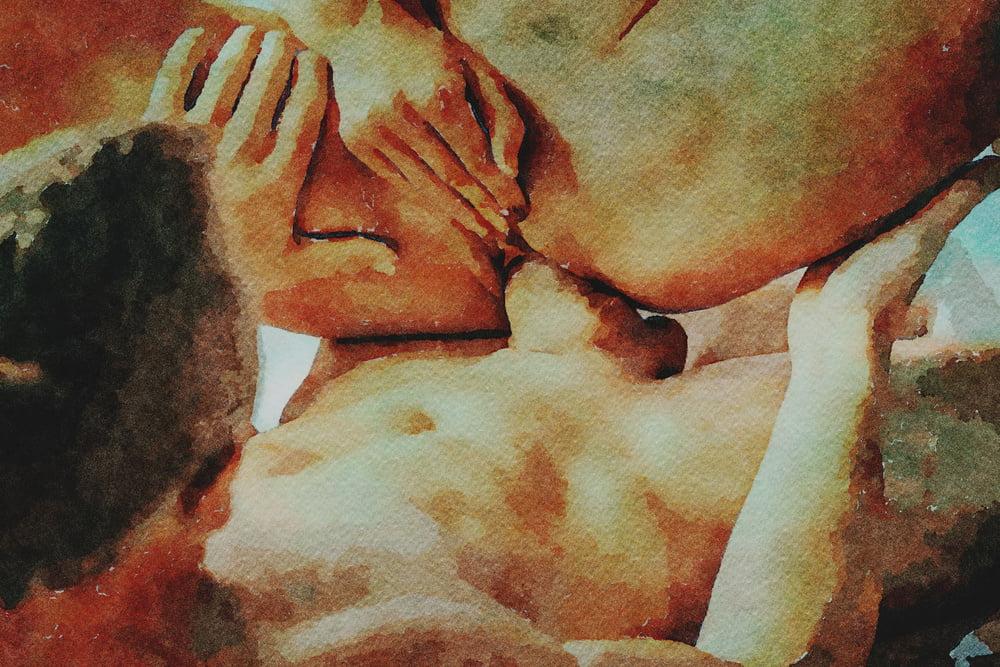 25P Erotic Digital Watercolor 2