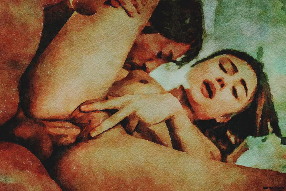 25P Erotic Digital Watercolor 2
