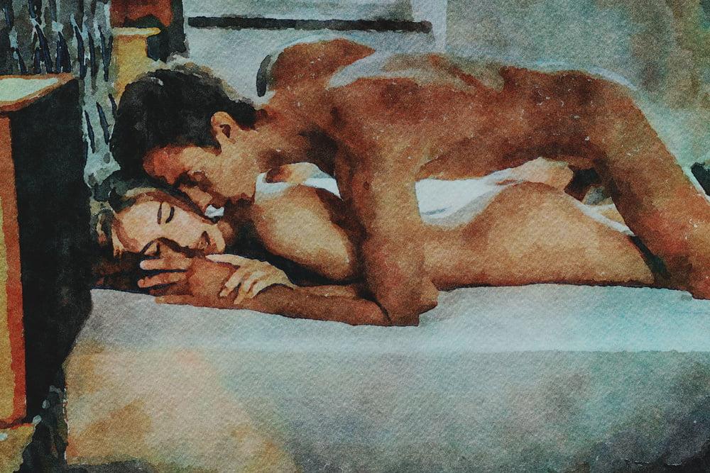 25P Erotic Digital Watercolor 2