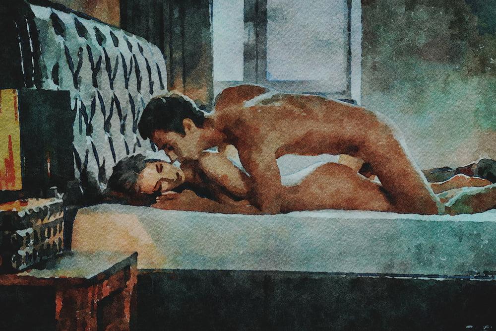25P Erotic Digital Watercolor 2