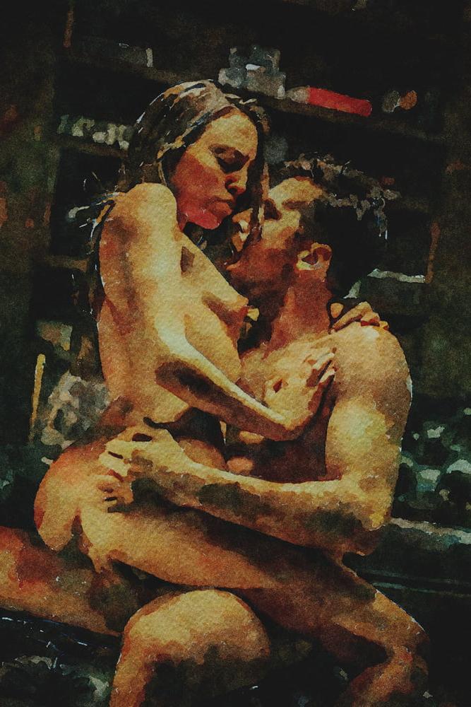 25P Erotic Digital Watercolor 2