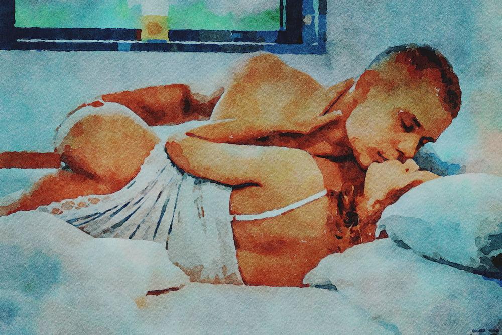 25P Erotic Digital Watercolor 2