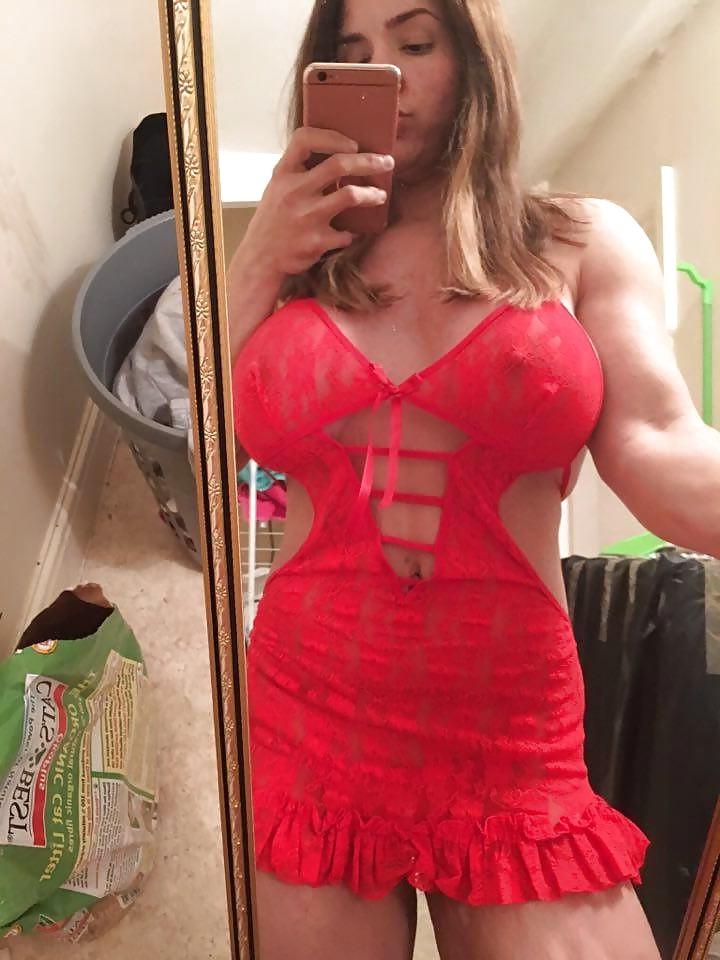 8P tabbyanne teasing my friends big clit tight pussy red dress