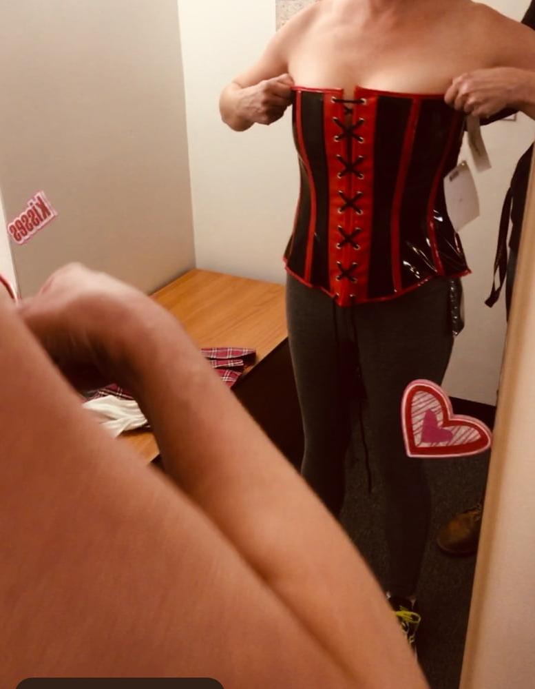 25P twisty in the adult store change room