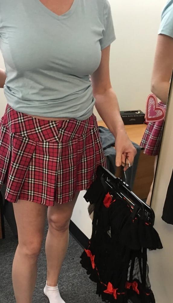 25P twisty in the adult store change room