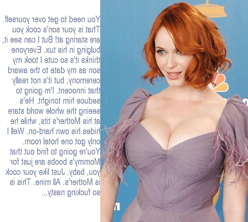 25P Christina Hendricks + Mom captions