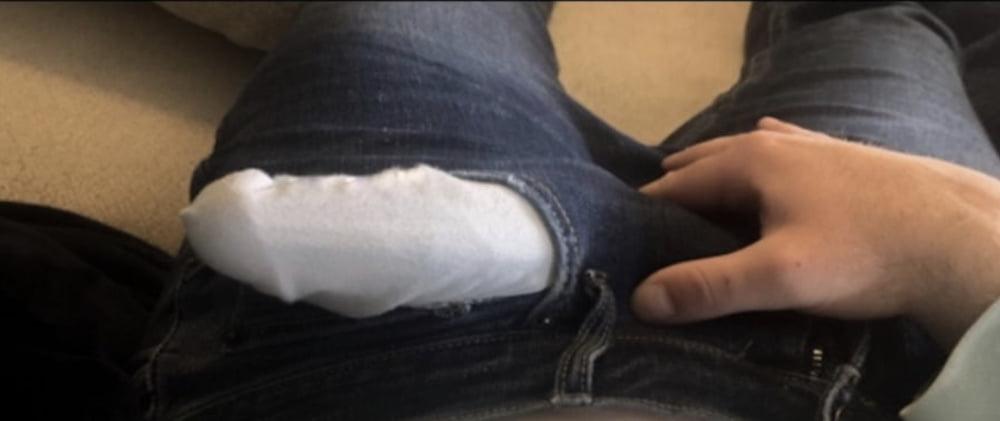 11P Beau Snow's big white cock