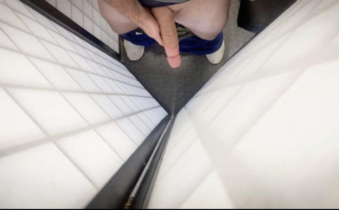 11P Beau Snow's big white cock