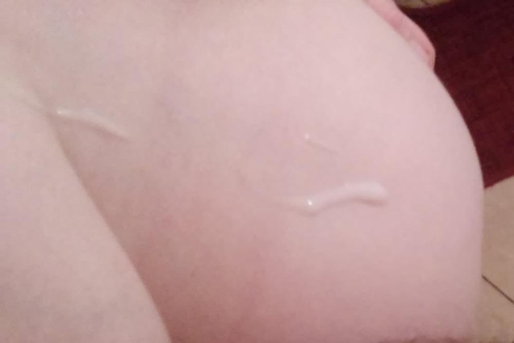 23P Cum on pregnant wife 2