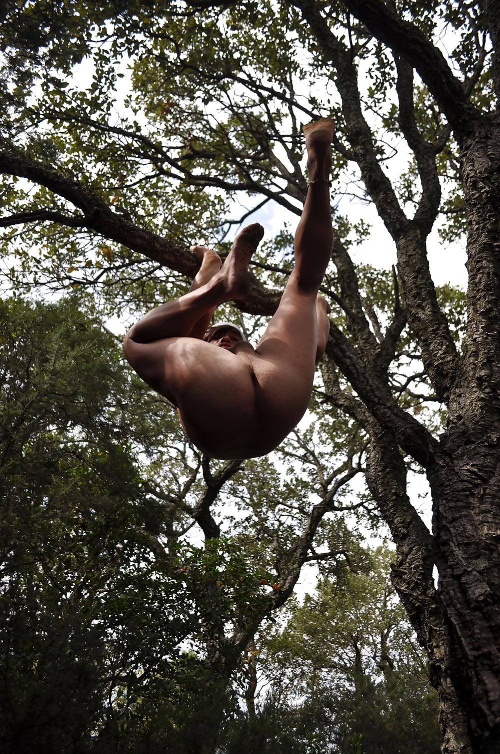 25P Tygra guy slut in the rocks and trees on august 2014,part 3.