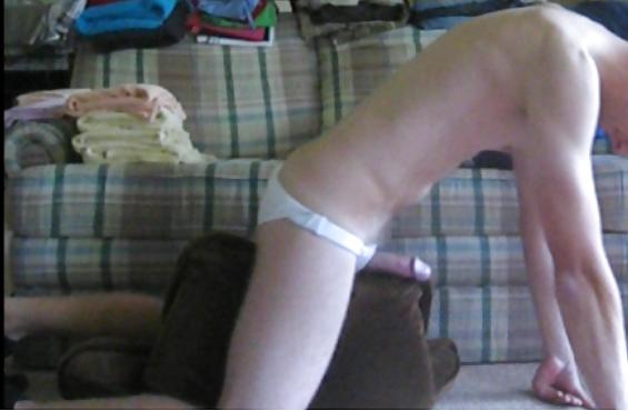 8P Fucking an Armchair Pillow