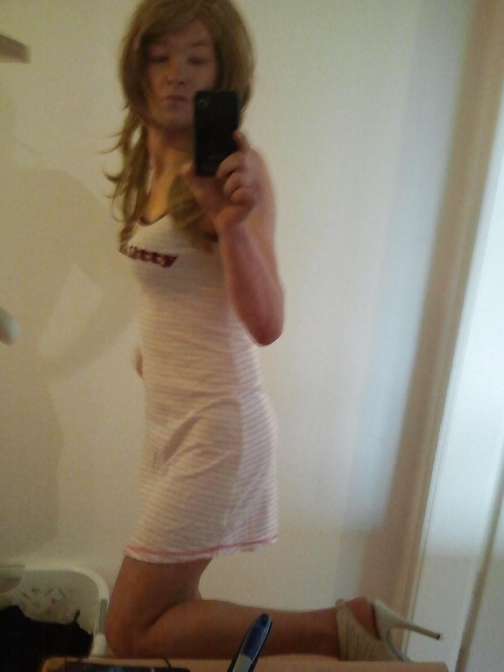 13P Young German Crossdress blond and dumb xD