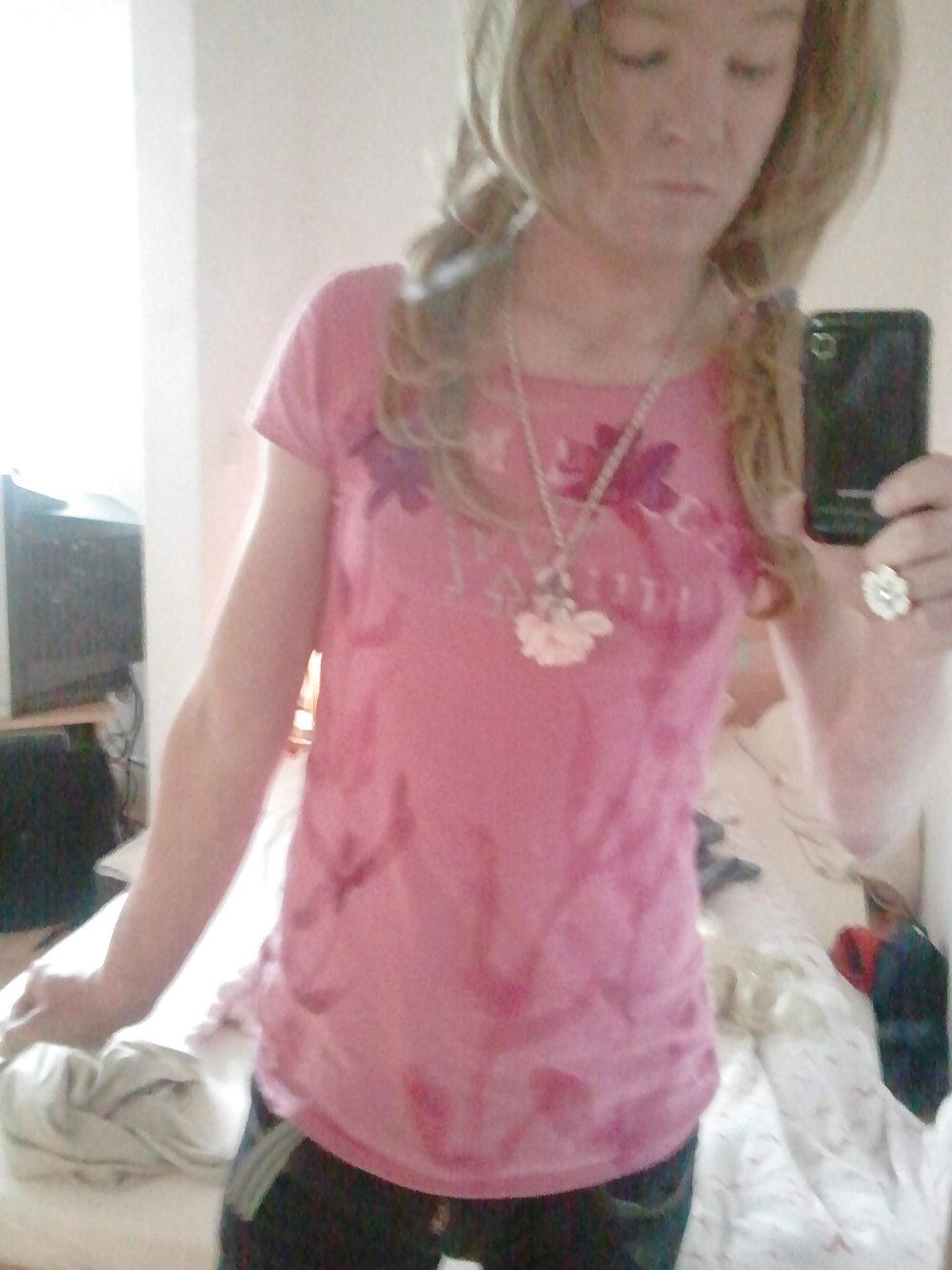13P Young German Crossdress blond and dumb xD