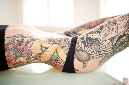 25P Gothic Emo Tattoo.......