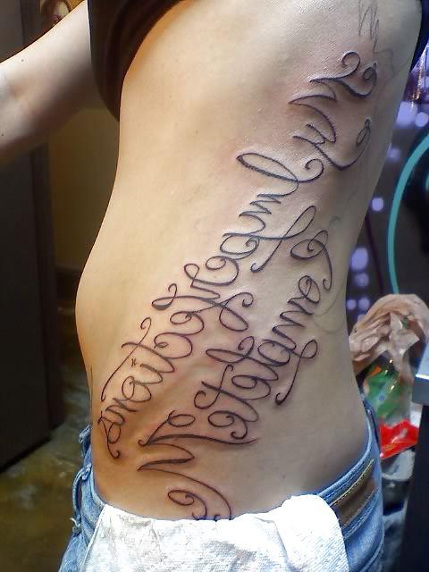 25P Gothic Emo Tattoo.......