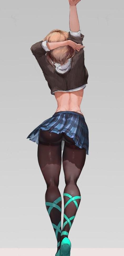 25P Thicc Anime Waifus nude