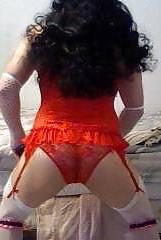 13P Crossdressing in Red