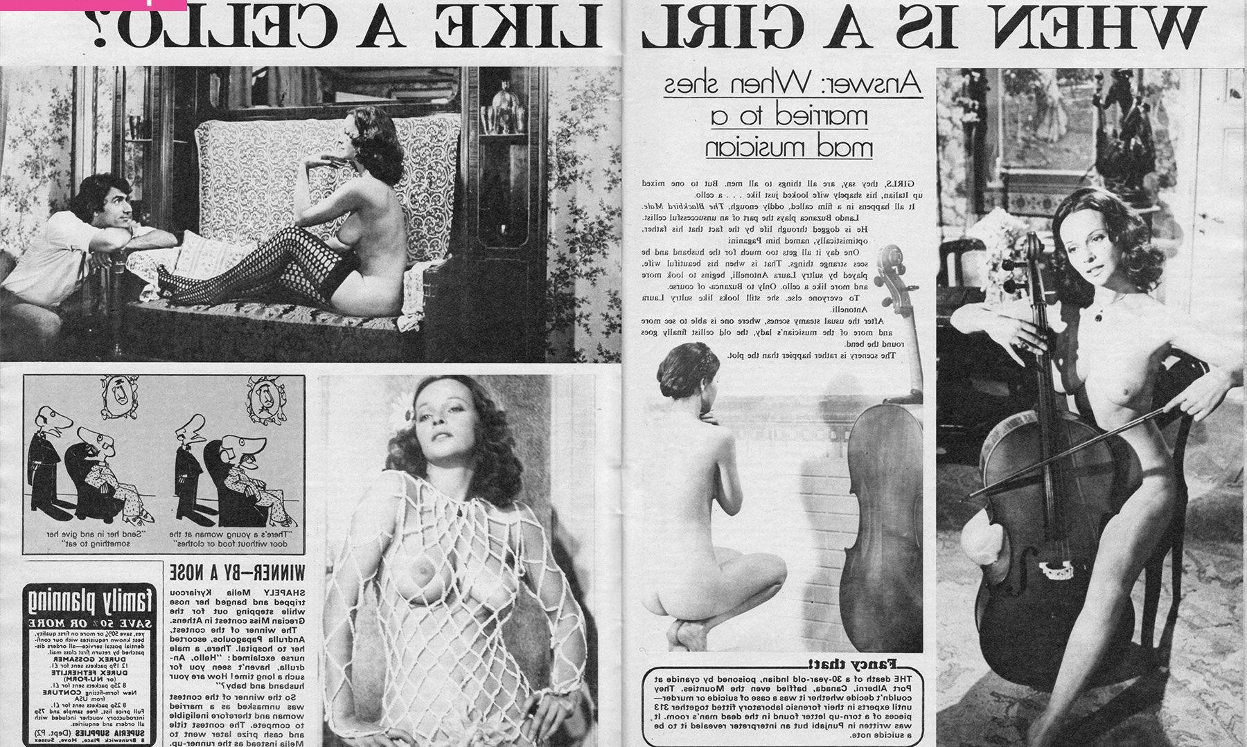 21P Italian Vintage Actress nude
