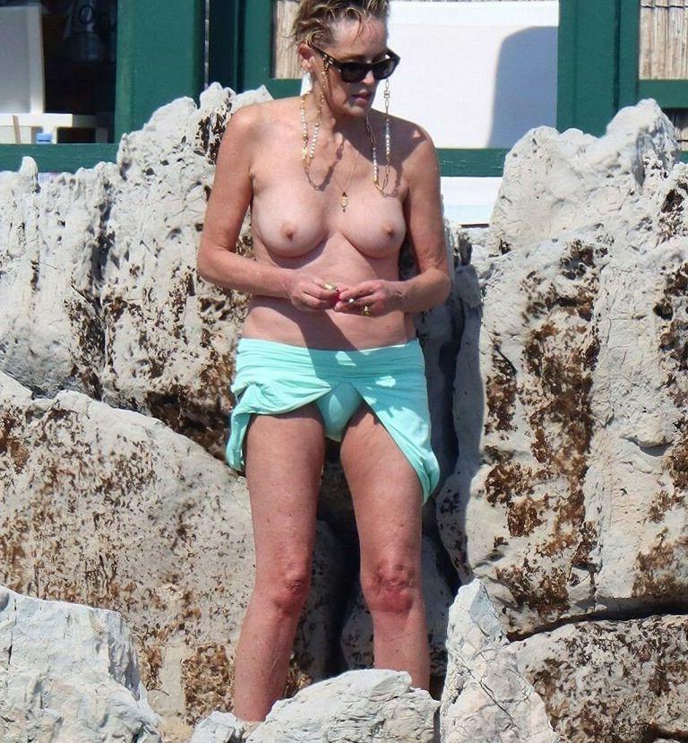 25P Sharon Stone nude