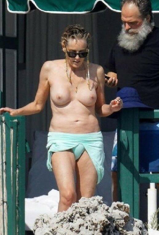 25P Sharon Stone nude