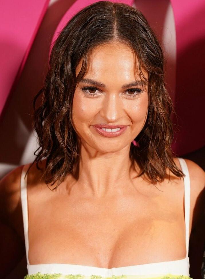 25P Lily James nude