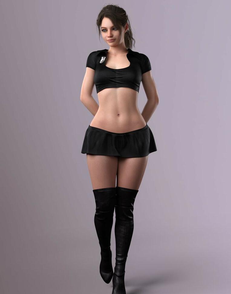 25P Resident Evil nude