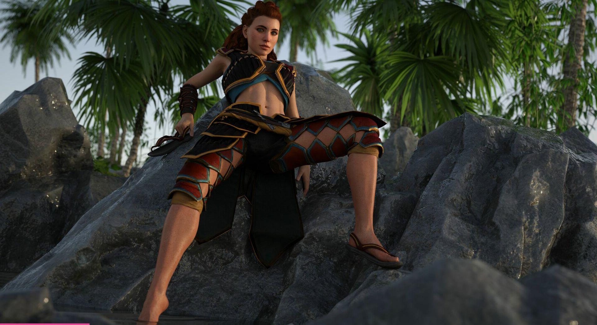 25P Alloy Horizon Zero Dawn nude