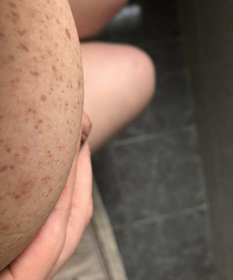 25P Unicornglitteryblood nude