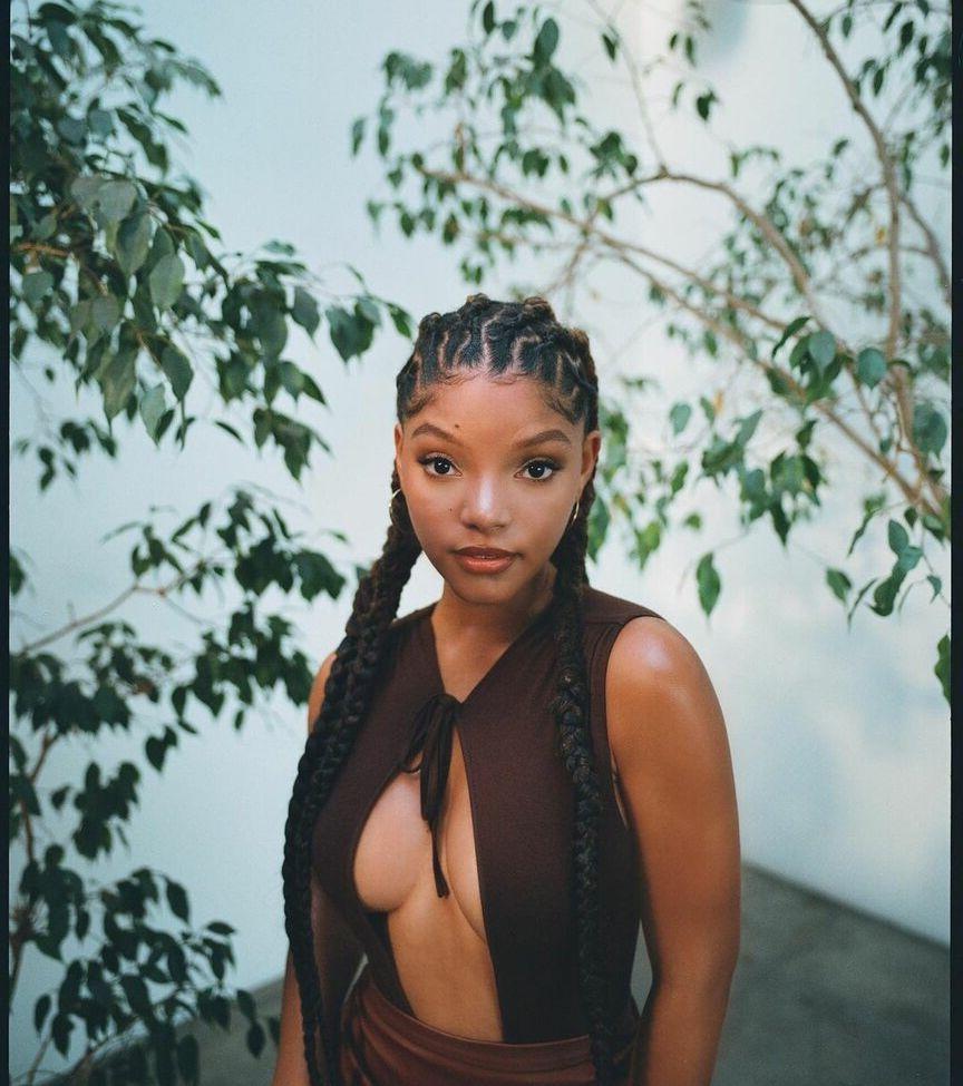 25P Halle Bailey nude