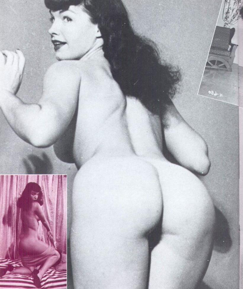 25P Bettie Page nude