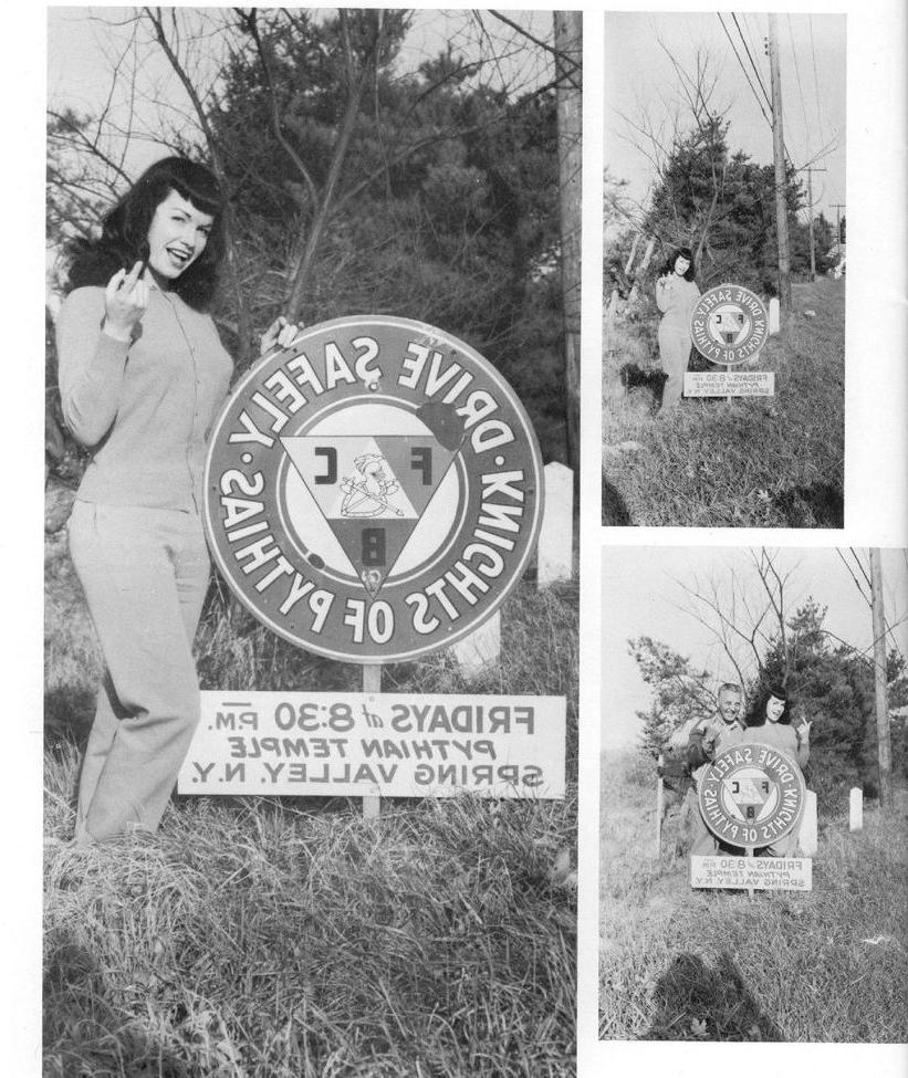 25P Bettie Page nude