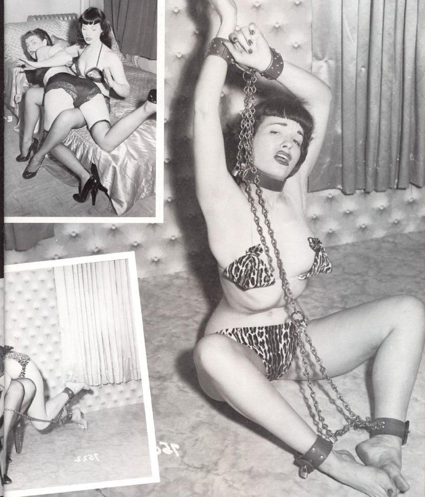 25P Bettie Page nude