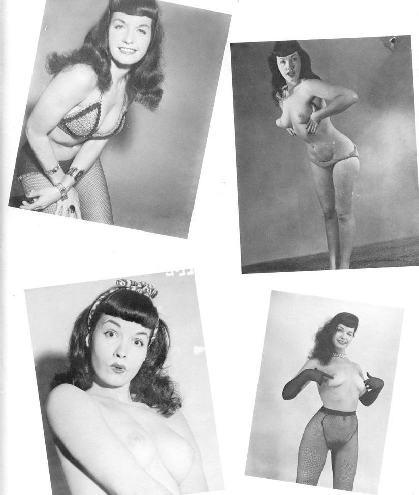 25P Bettie Page nude