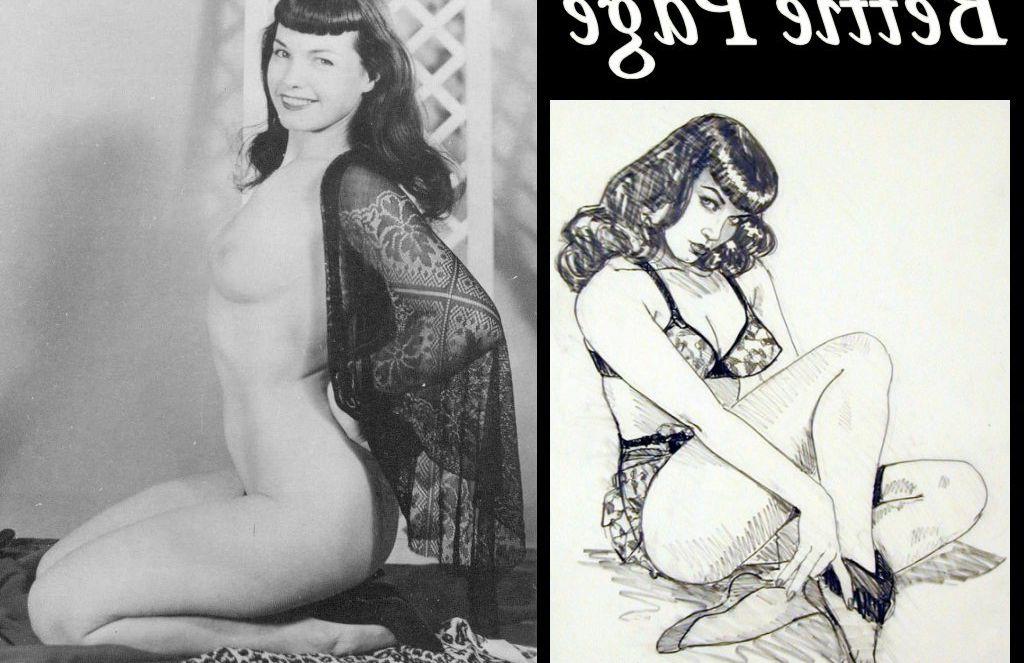 25P Bettie Page nude