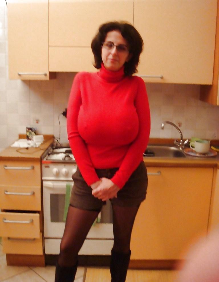 25P Big Dressed Boobs