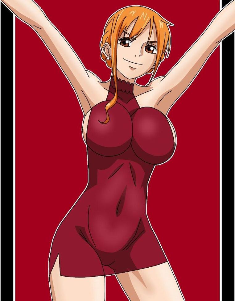 25P One Piece nude