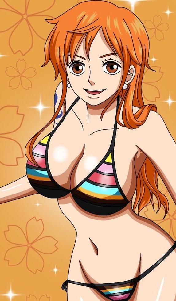 25P One Piece nude