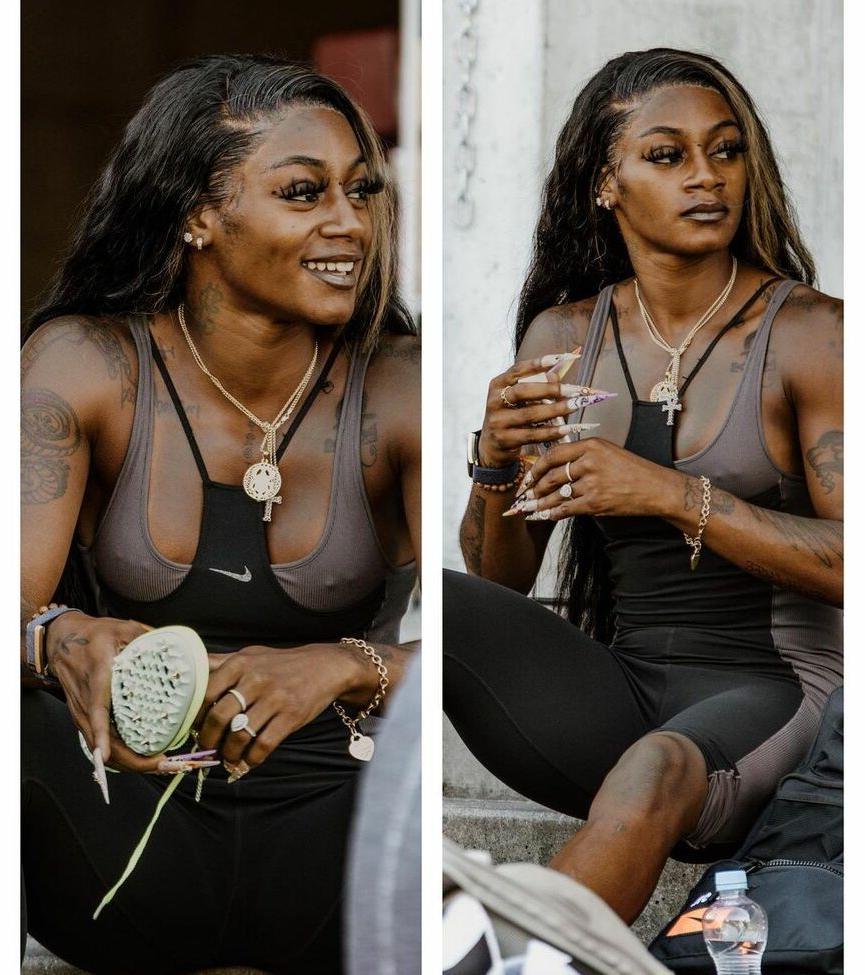 16P Sha'Carri Richardson nude