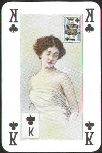 21P Erotic Playing Cards 1 - Mix 1895 - 1920 for westerwald
