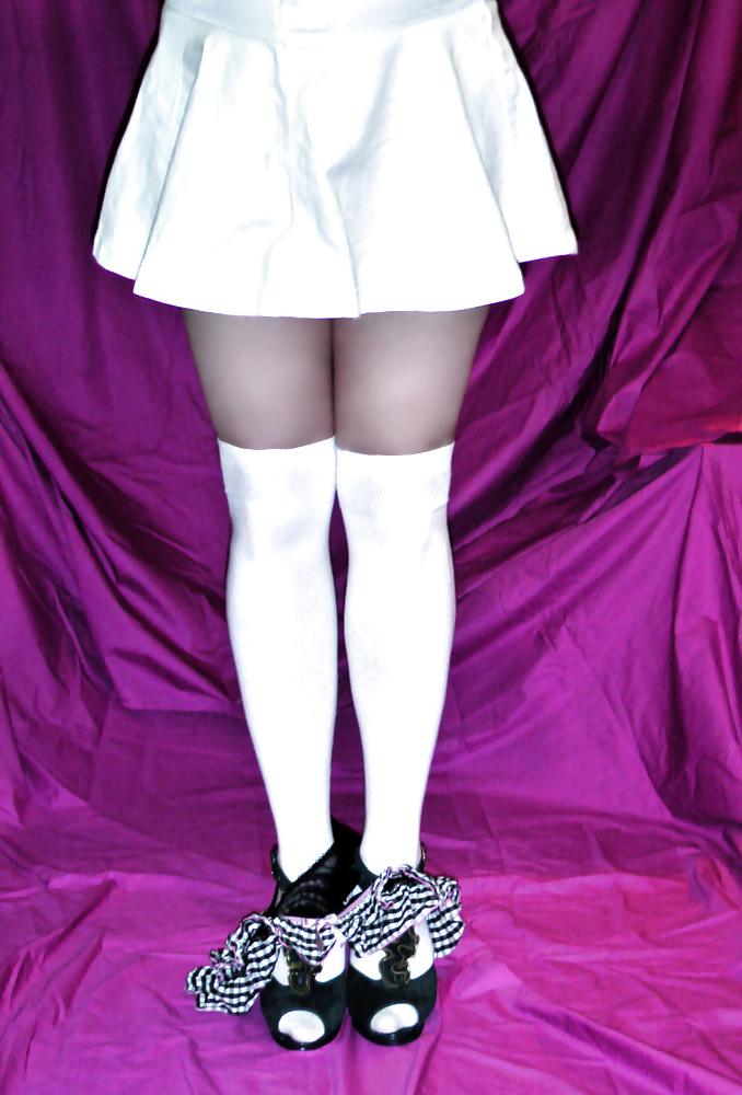 10P Crossdressing, upskirt, ass, heels