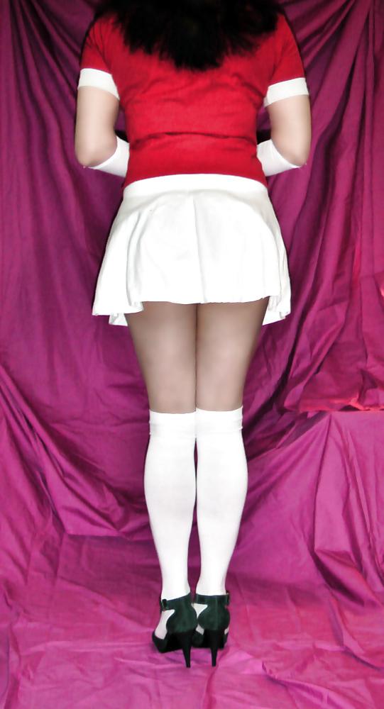 10P Crossdressing, upskirt, ass, heels