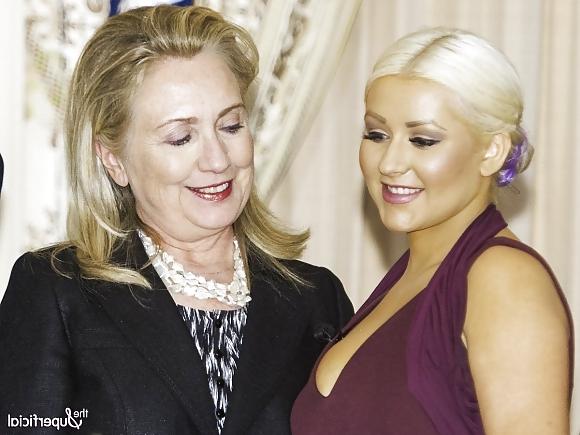 17P Hillary Clinton Pure Lesbian MILF