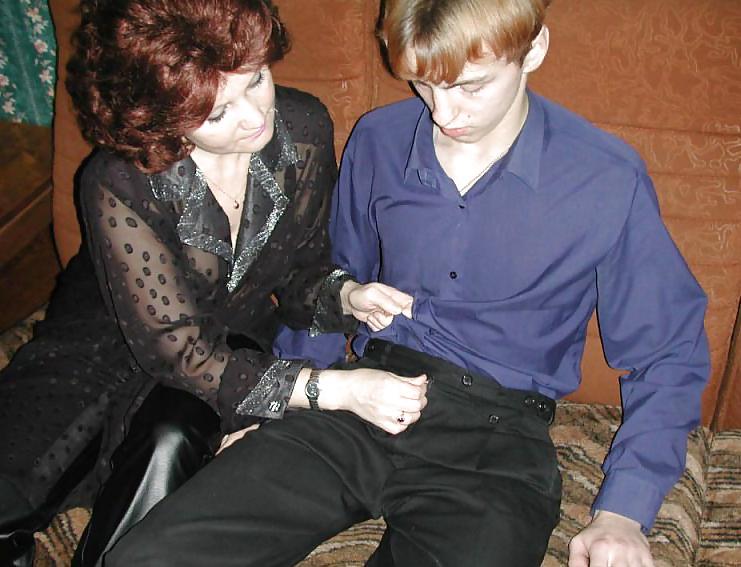 21P Matures loves to touch young cocks III